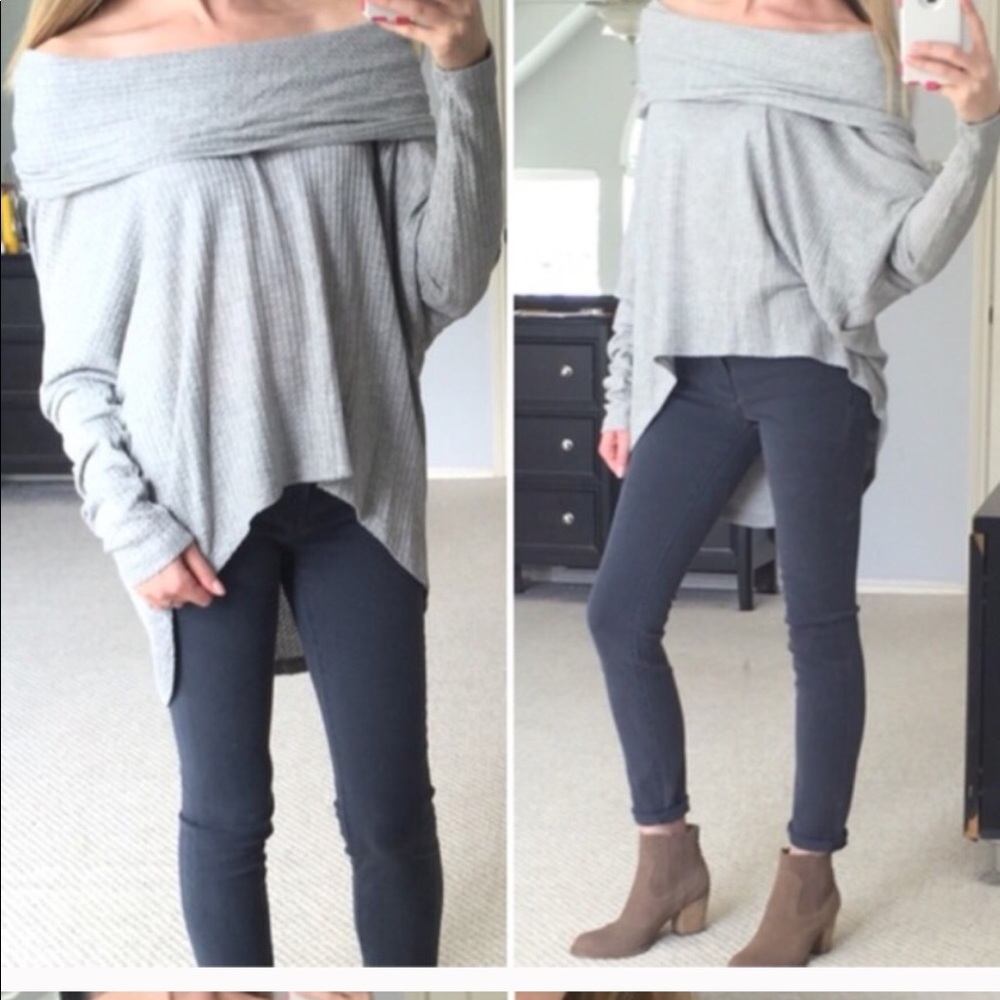 Cute off the shoulder sweater